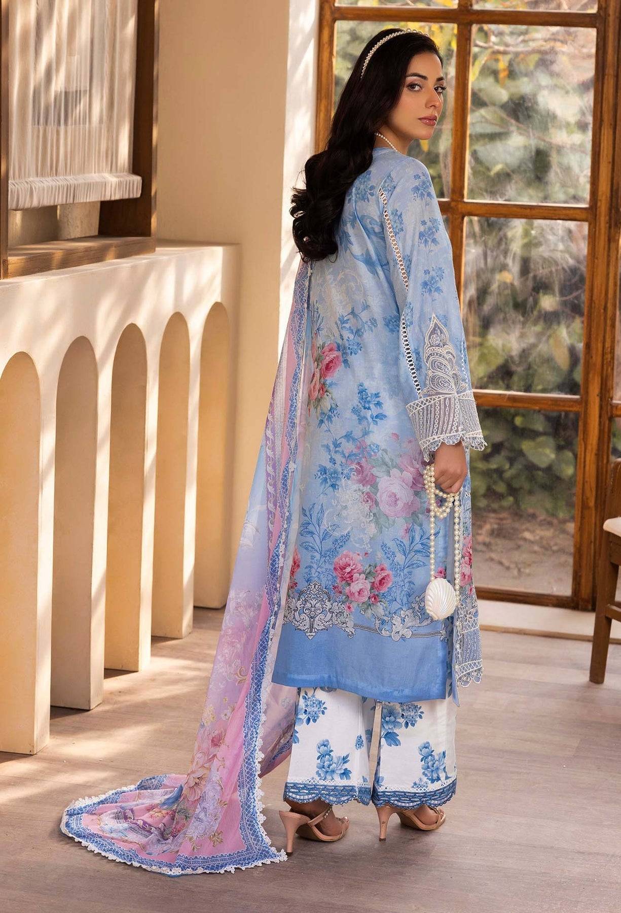 Adans Libas | Chantelle Print Lawn | CHANTELLE 99955 by Maria Faisal - Registered Vendor of : Adans Libas - type : Ladies Clothes - 100% original wedding dresses