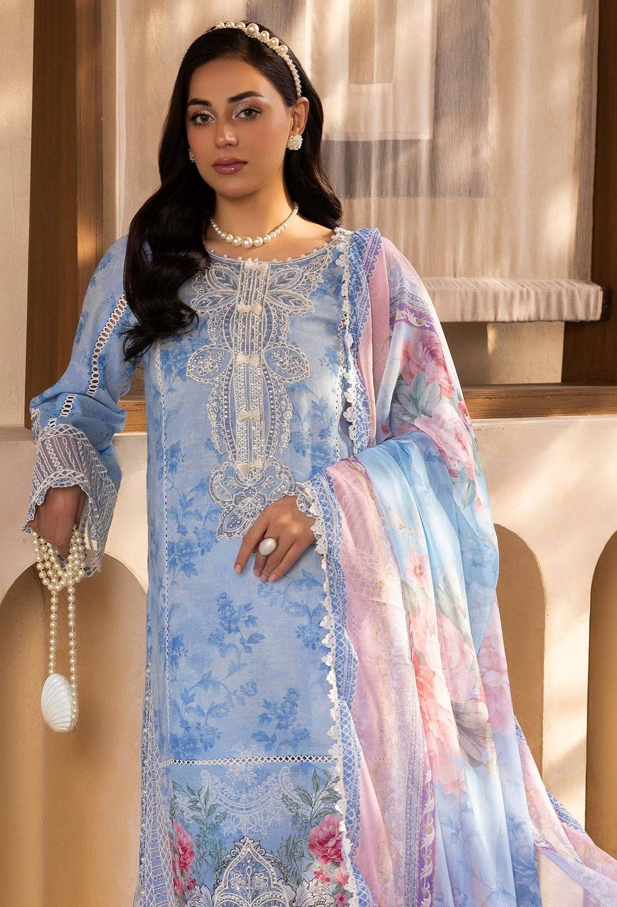 Adans Libas | Chantelle Print Lawn | CHANTELLE 99955 by Maria Faisal - Registered Vendor of : Adans Libas - type : Ladies Clothes - 100% original wedding dresses