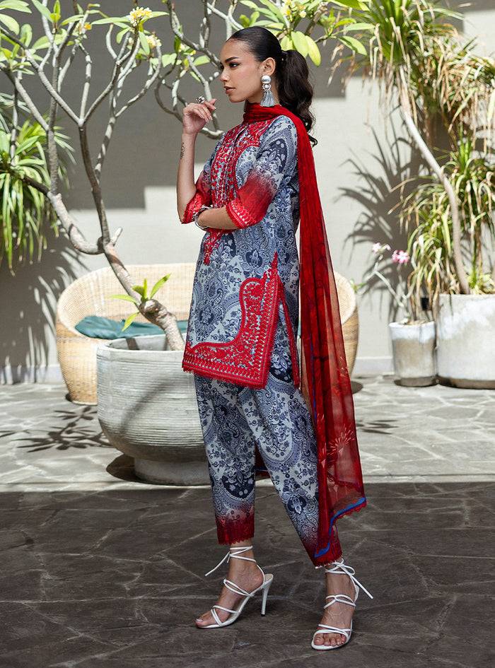 Zainab Chottani | Tahra Lawn 25 | Syra by Maria Faisal - Registered Vendor of : Zainab Chottani - type : Ladies Clothes - 100% original wedding dresses