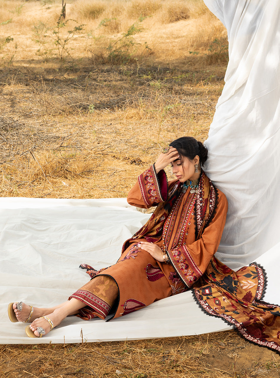 Zainab Chottani | Spring Summer Lawn 26 | Orlina - Luxury Dress - available at Maria Faisal in UK and USA.