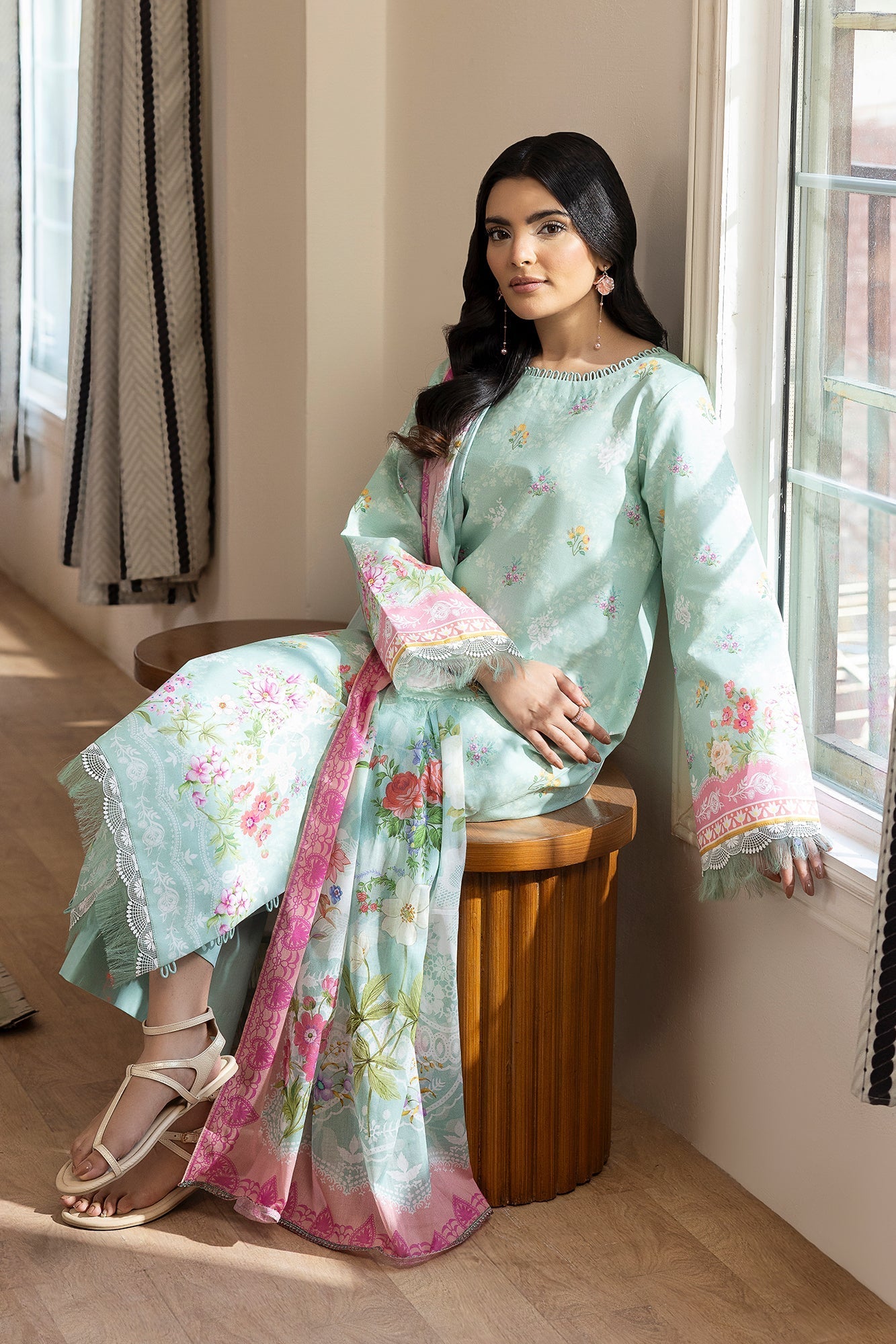 Rajbari | Nissa Exclusive Summer Prints | 12 - Casual Dress - available at Maria Faisal in UK and USA.