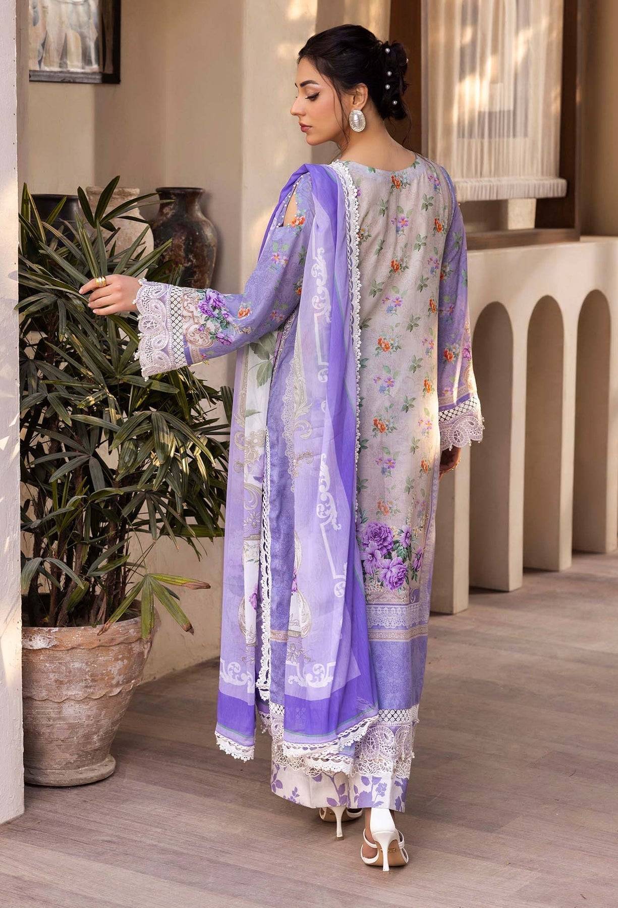 Adans Libas | Chantelle Print Lawn | CHANTELLE 99953 by Maria Faisal - Registered Vendor of : Adans Libas - type : Ladies Clothes - 100% original wedding dresses
