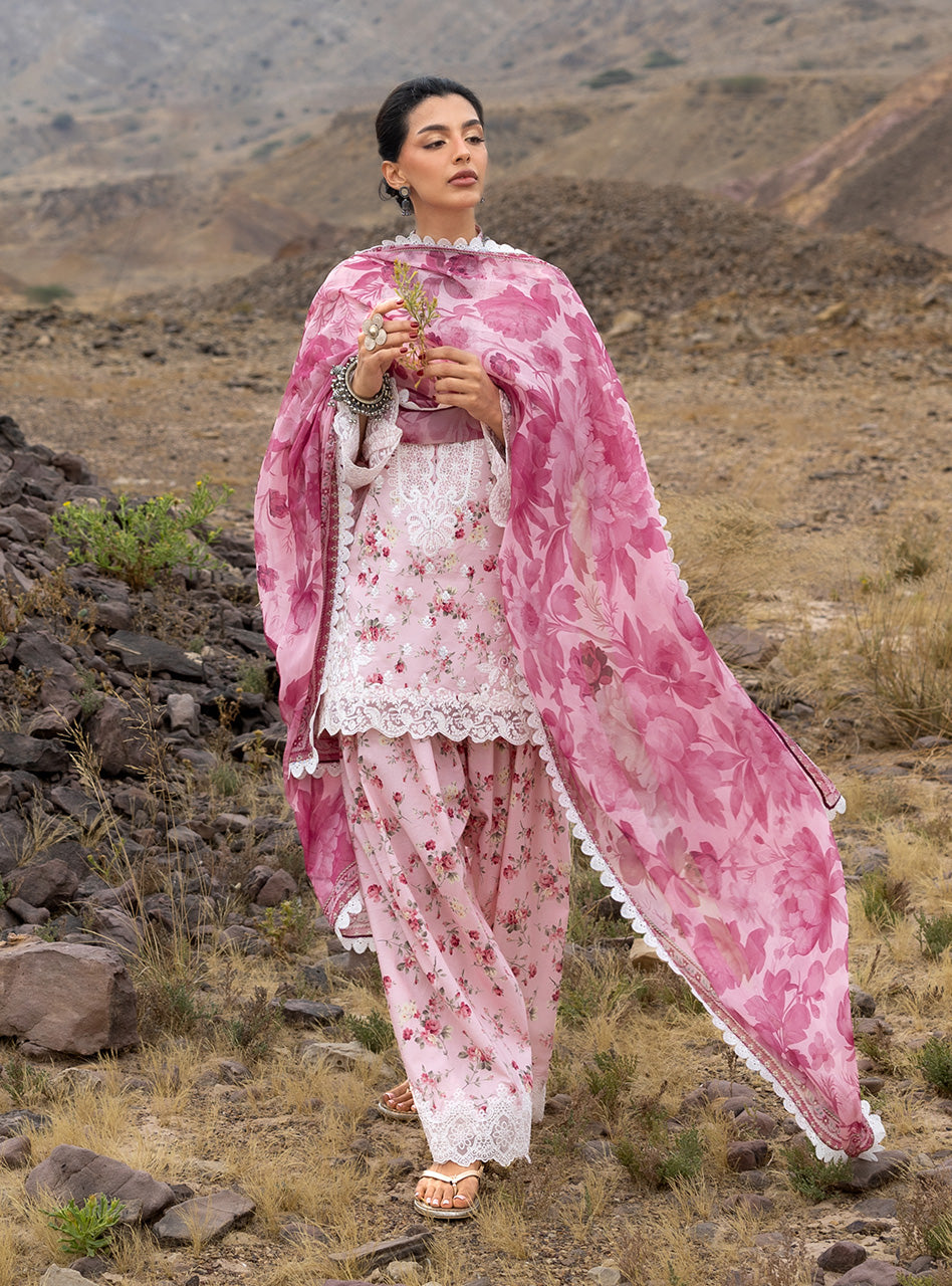 Zainab Chottani | Spring Summer Lawn 26 | Zimal - Luxury Dress - available at Maria Faisal in UK and USA.