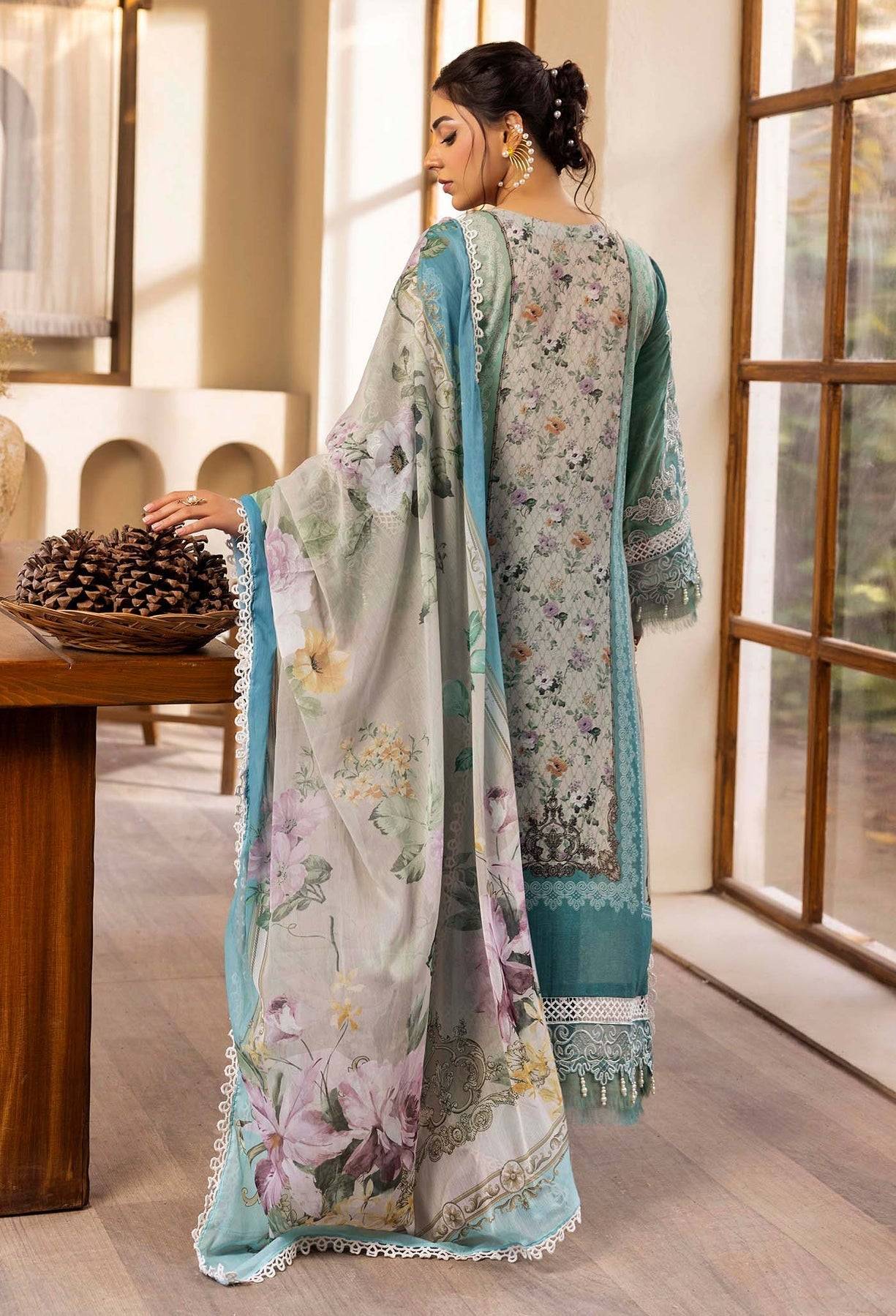 Adans Libas | Chantelle Print Lawn | CHANTELLE 99954 by Maria Faisal - Registered Vendor of : Adans Libas - type : Ladies Clothes - 100% original wedding dresses