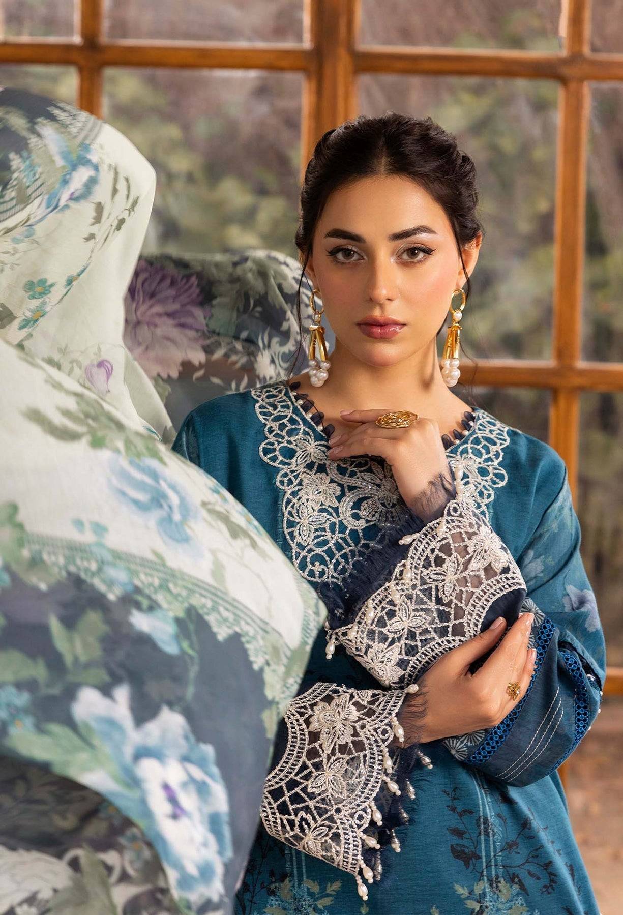 Adans Libas | Chantelle Print Lawn | CHANTELLE 99952 by Maria Faisal - Registered Vendor of : Adans Libas - type : Ladies Clothes - 100% original wedding dresses