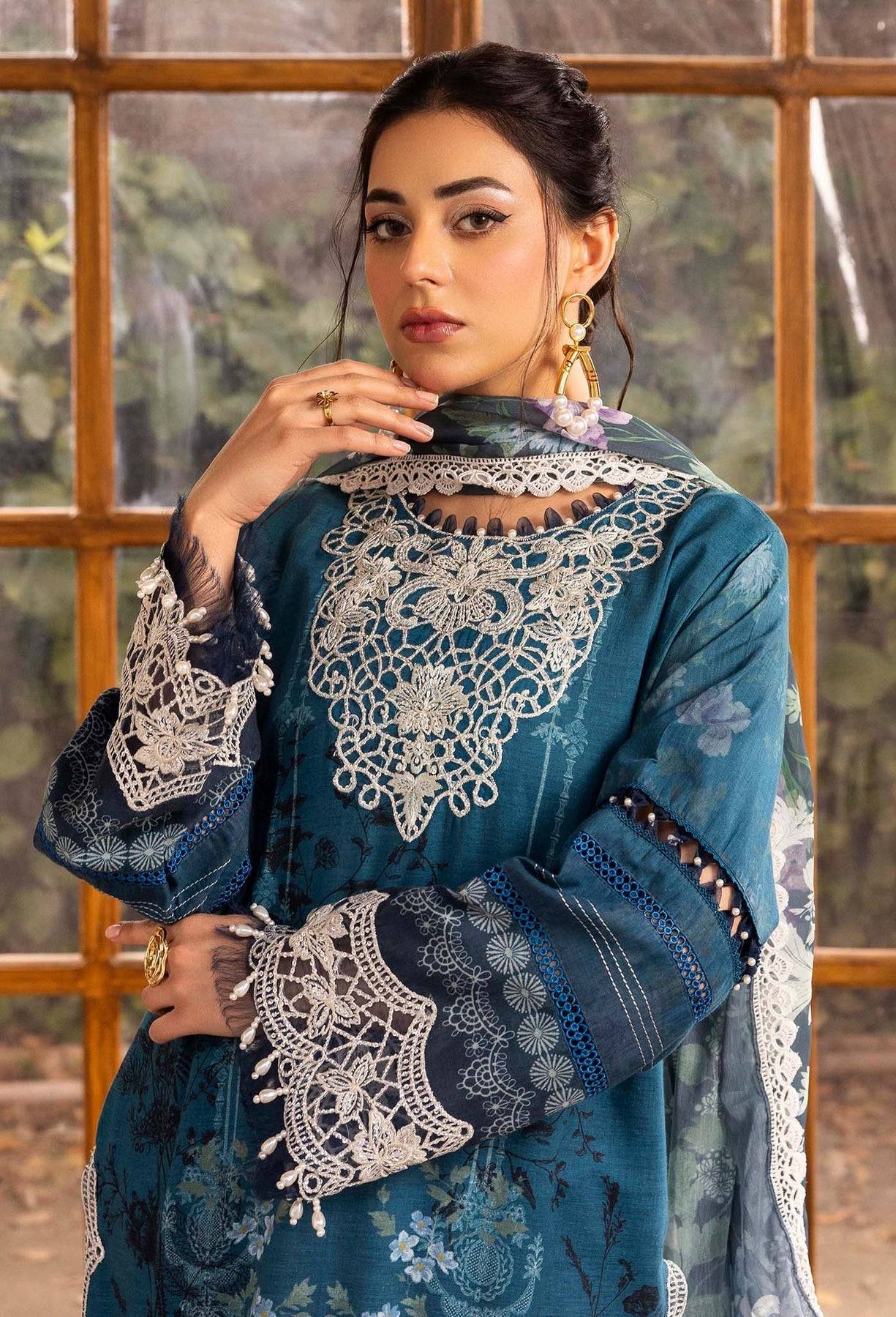 Adans Libas | Chantelle Print Lawn | CHANTELLE 99952 by Maria Faisal - Registered Vendor of : Adans Libas - type : Ladies Clothes - 100% original wedding dresses