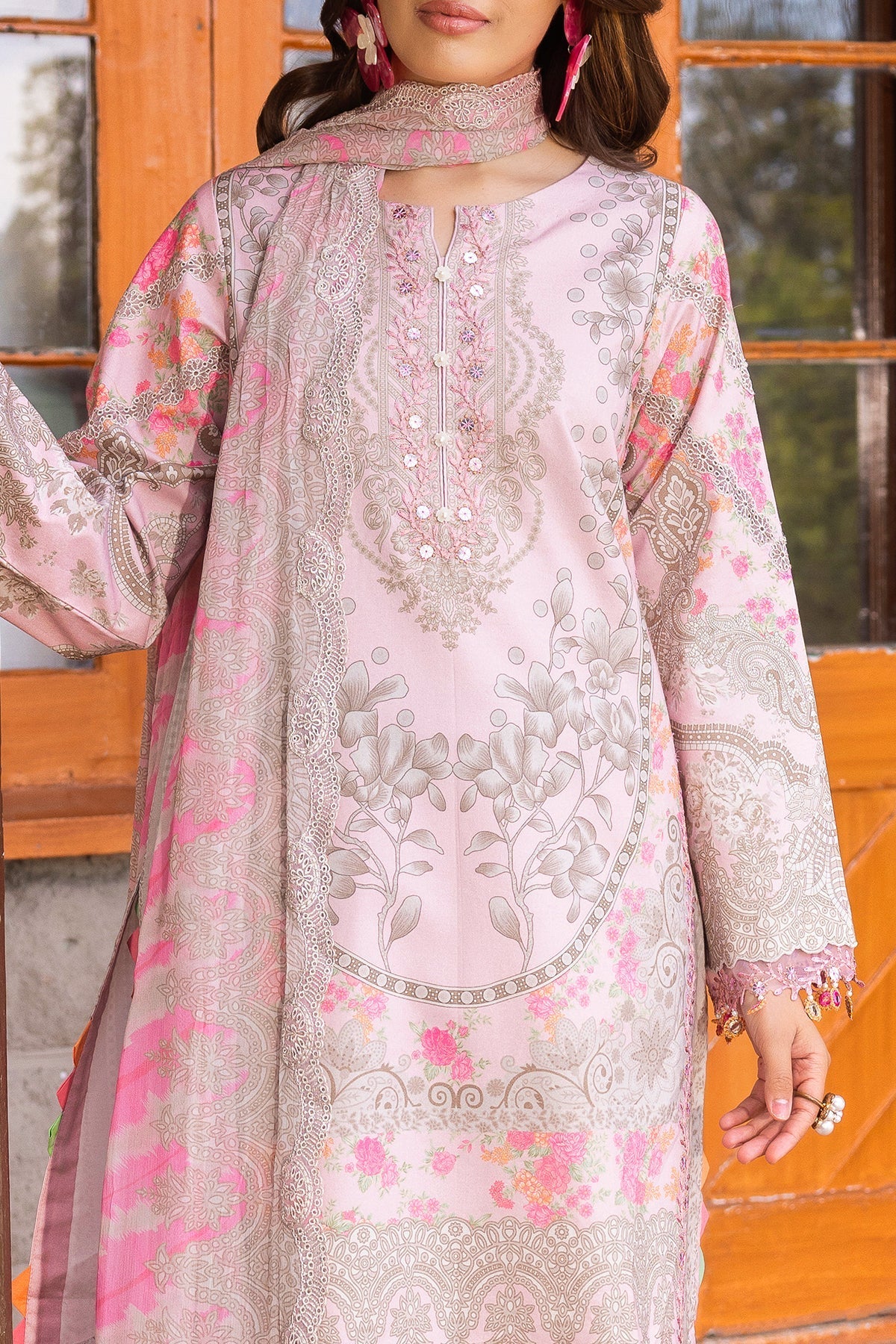 Charizma | Rang e Bahar | VOL 02 CRB6-12 - Luxury Dress - available at Maria Faisal in UK and USA.