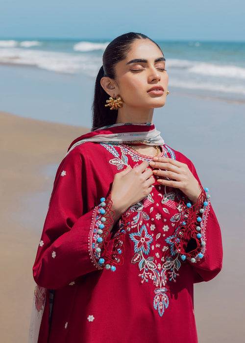 Sadaf Fawad Khan | Siraa Lawn 25 | Floral Paisley by Maria Faisal - Registered Vendor of : Sadaf Fawad Khan - type : Ladies Clothes - 100% original wedding dresses