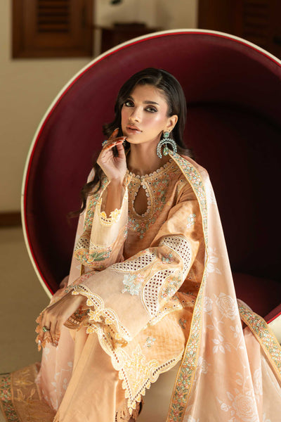 Akbar Aslam | Elaria Ready to Wear Lawn 26 | Elin - Dress - available at Maria Faisal in UK and USA.