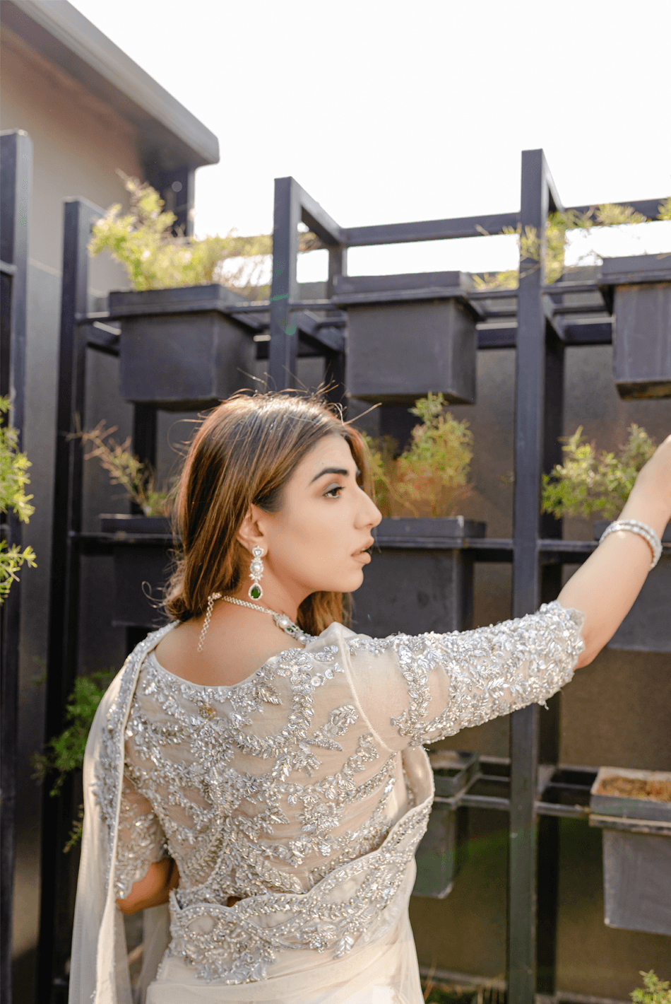 Ayesha and Usman | Celestial Night | Fleurine by Maria Faisal - Registered Vendor of : Ayesha and Usman - type : Ladies Clothes - 100% original wedding dresses