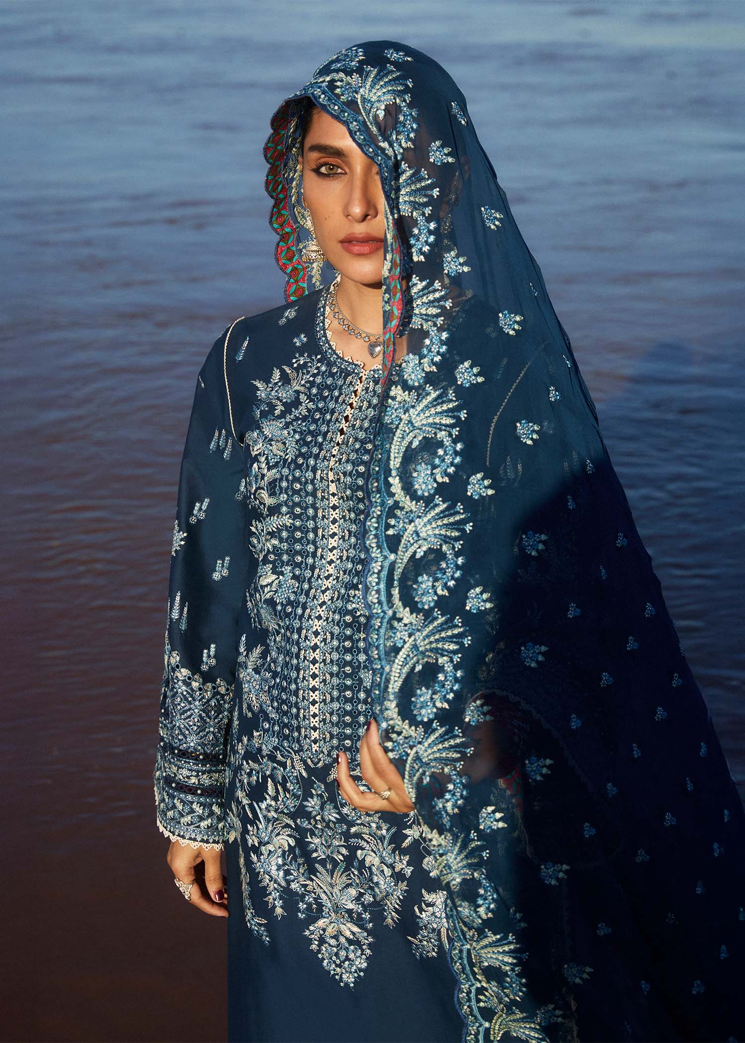 Hussain Rehar | Surkh Eid Pret’25 | Meherbano by Maria Faisal - Registered Vendor of : Hussain Rehar - type : Ladies Clothes - 100% original wedding dresses