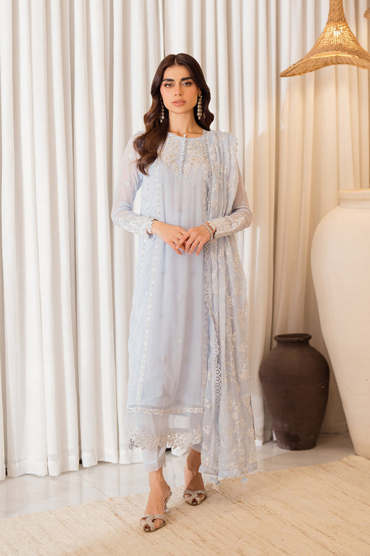 Azure | Ensembles Embroidered Formals | Serenity Sky - Ladies Clothes