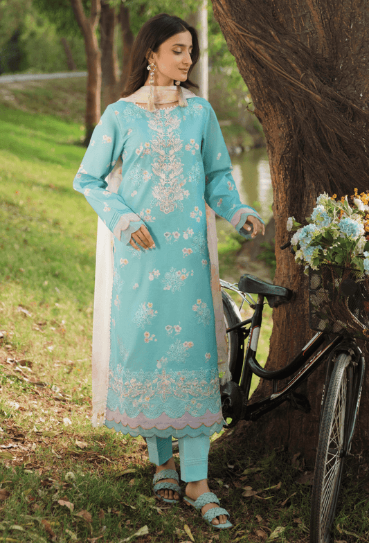 Hum Dum | Summer Breeze 25 | D06 by Maria Faisal - Registered Vendor of : Hum Dum - type : Ladies Clothes - 100% original wedding dresses