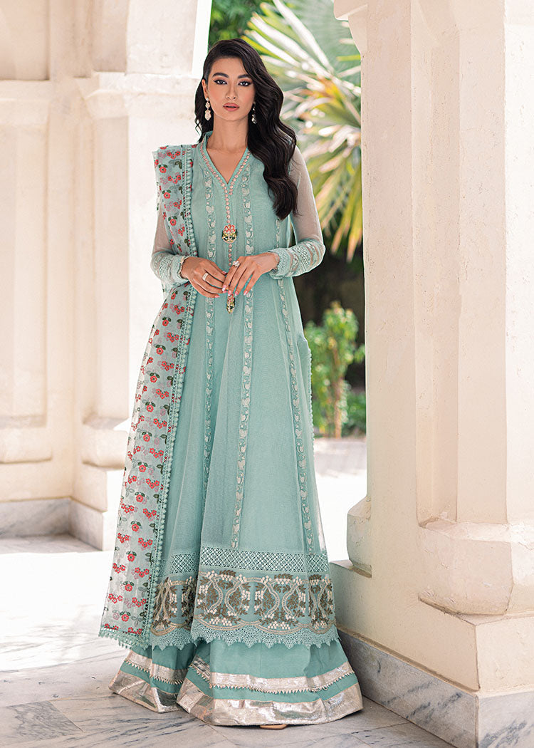 Saira Shakira | Luxury Pret | Tiffany Blue - Ladies Clothes - Maria Faisal
