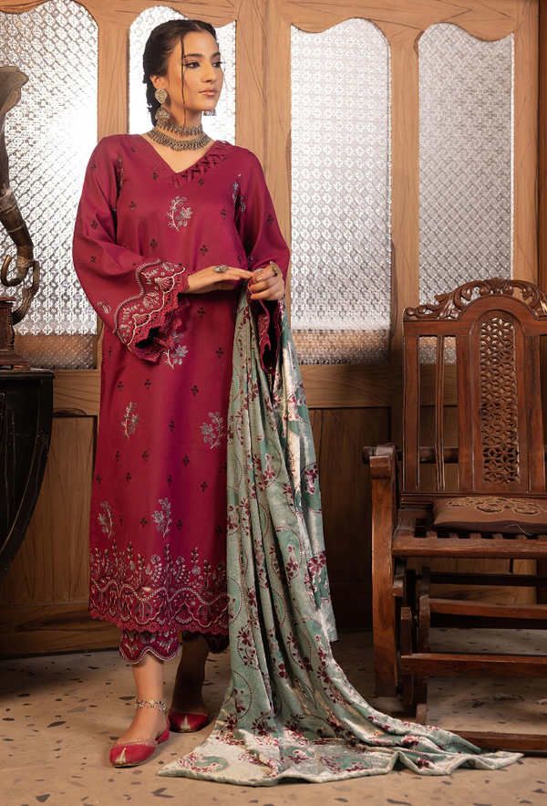 Humdum | Zouq 25 | D05 - Ladies Clothes - Maria Faisal
