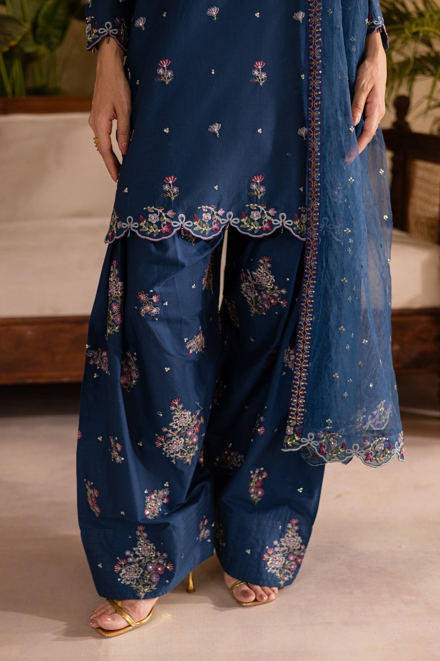 Batik | Nyra Embroidered Summer Solids | Perk by Maria Faisal - Registered Vendor of : Batik - type : Ladies Clothes - 100% original wedding dresses