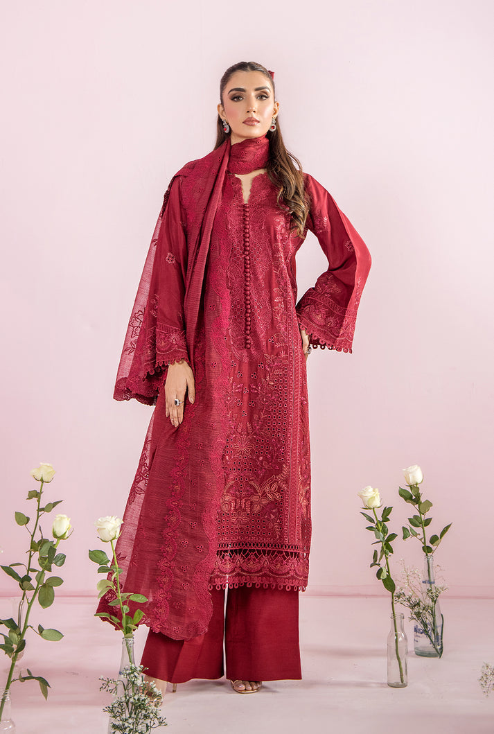 Saad Shaikh | Eid Edit Tropical Silk 26 | FREYA - Dress - available at Maria Faisal in UK and USA.