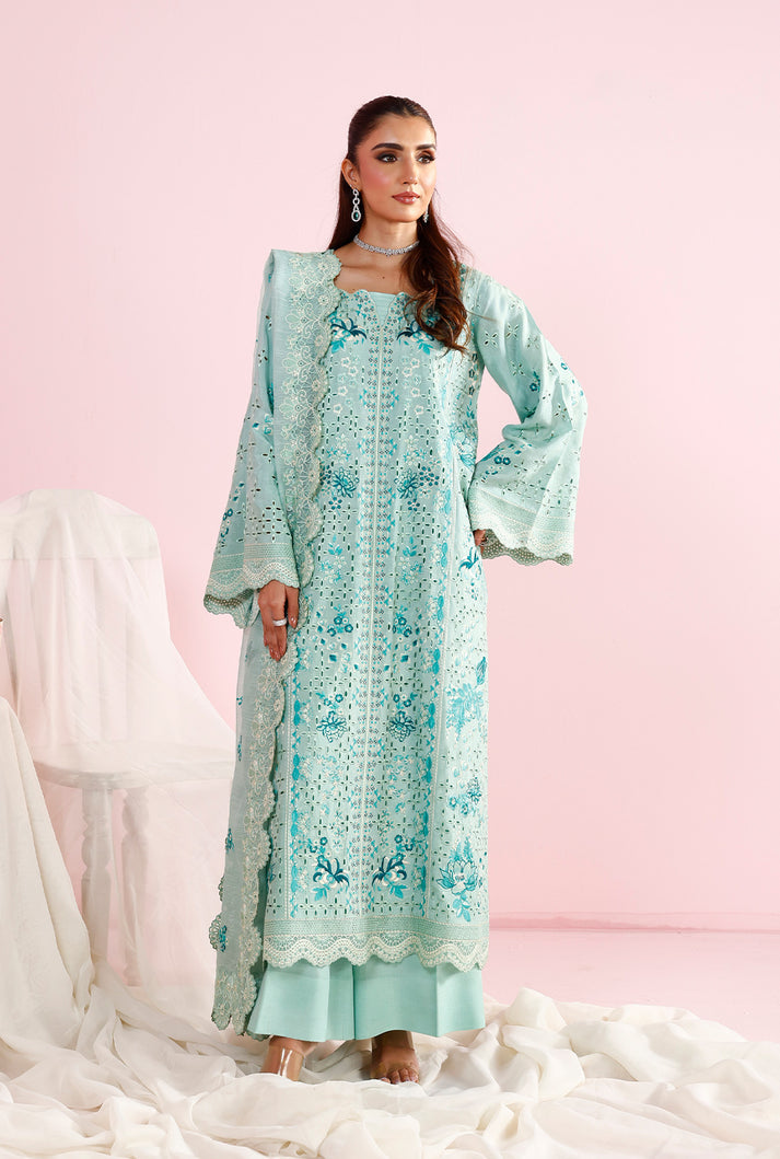 Saad Shaikh | Eid Edit Tropical Silk 26 | DAISY - Dress - available at Maria Faisal in UK and USA.