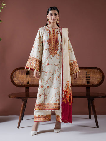Faiza Faisal | Winter Edit 2024 | ADA - Designer Dress with Intricate embroidery and embellishments. Shop elegent wedding dress at Maria Faisal.