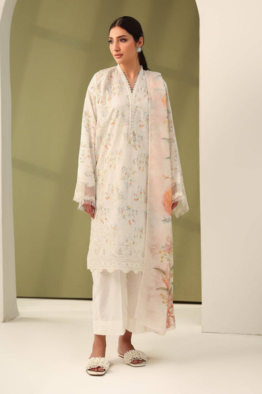 Baroque | Eid Printique | EMBROIDERED PRINTED LAWN UF-4181 by Maria Faisal - Registered Vendor of : Baroque - type : Ladies Clothes - 100% original wedding dresses