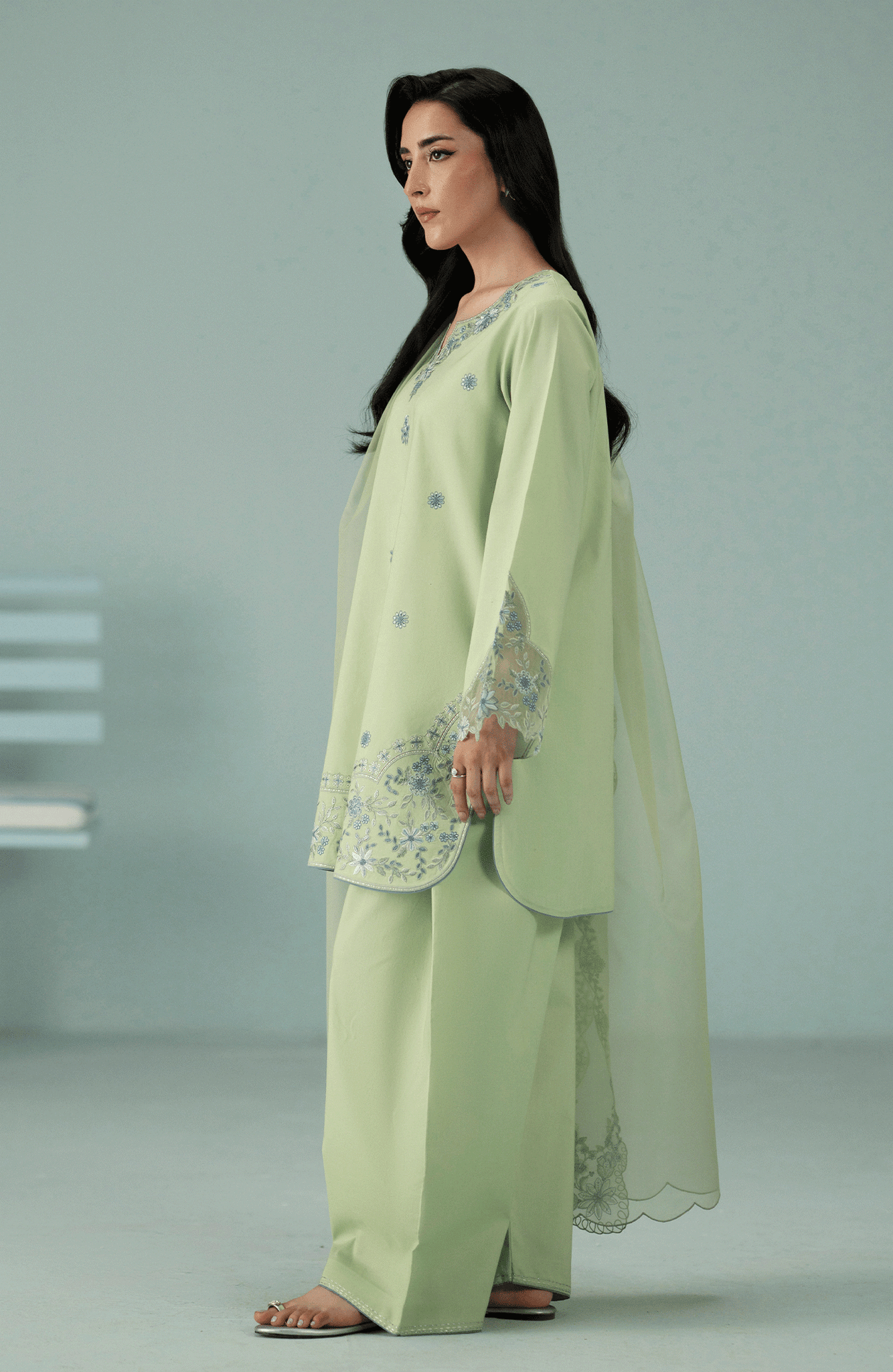 Seran | Luxury Pret | SEREN - 3pc - Ladies Clothes - Maria Faisal