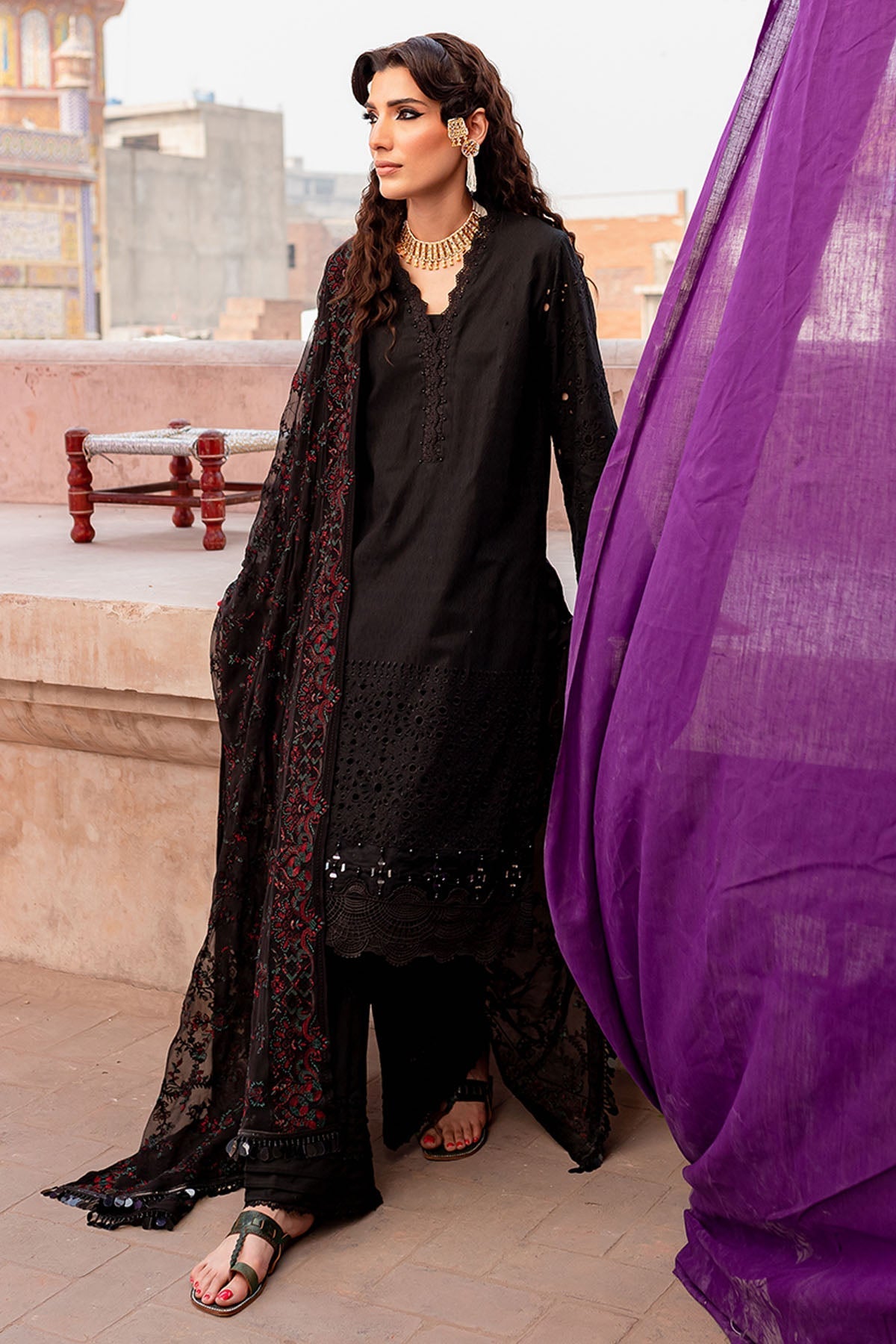 Nureh | Lawn Jacquard | NS-80 - Ladies Clothes