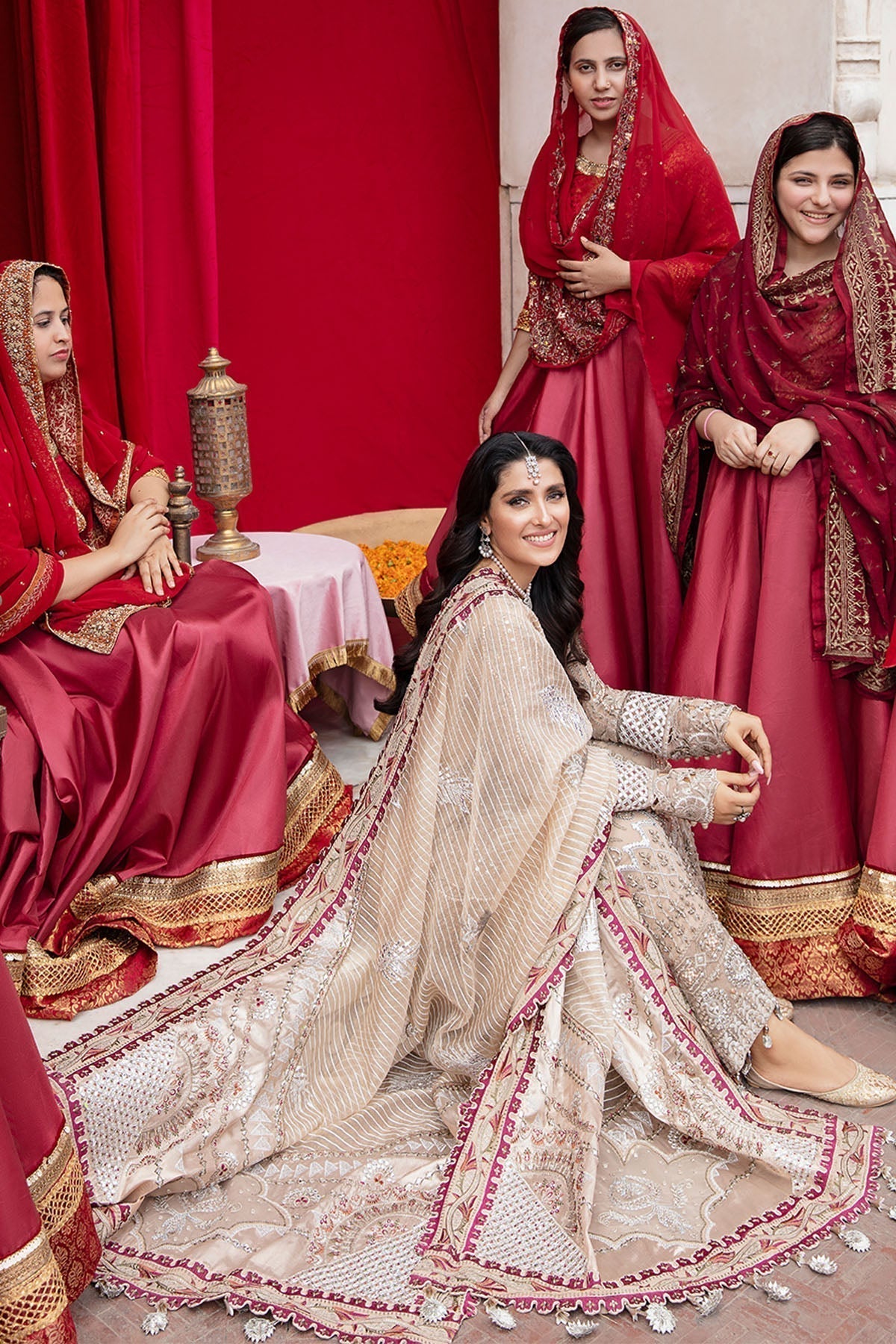 Nureh | Jhoomro Wedding Formals | Jaipur - Wedding Dress - Maria Faisal