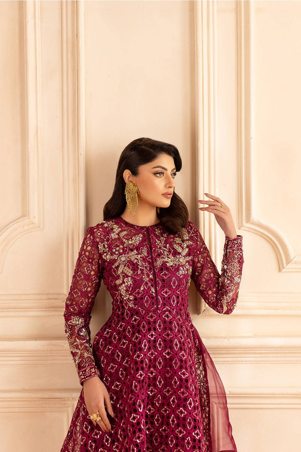 Vanya | Marlene Formals | ML-09 by Maria Faisal - Registered Vendor of : Vanya - type : Ladies Clothes - 100% original wedding dresses