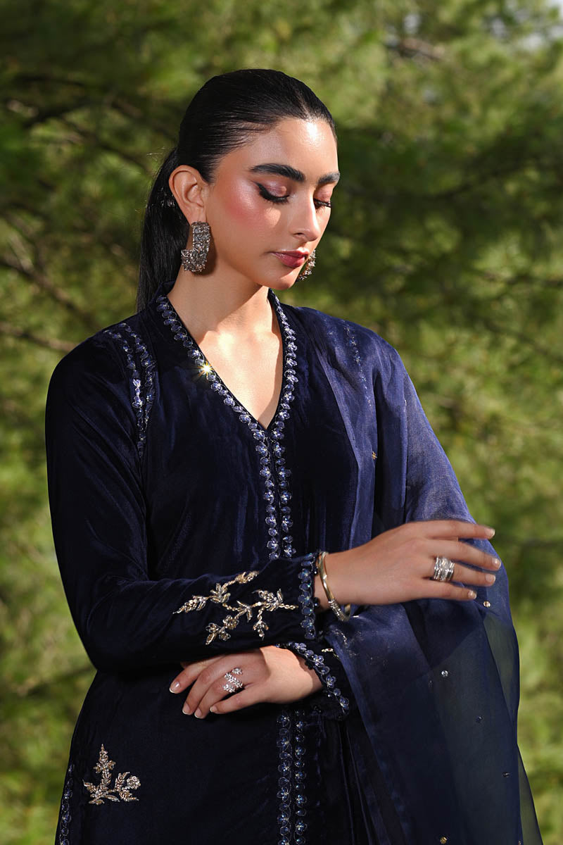 Hue Pret | Farasha Luxury Winter | Meliha - Ladies Clothes - Maria Faisal