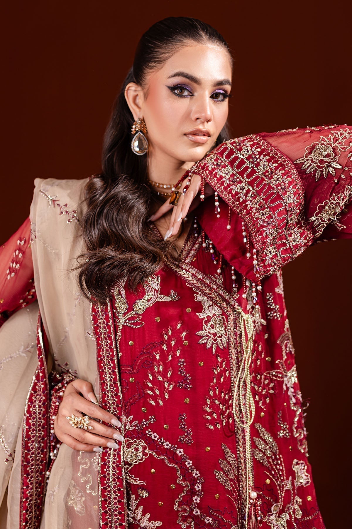 Nureh | Fancy Formals | NP-474 - Wedding Dress - Maria Faisal