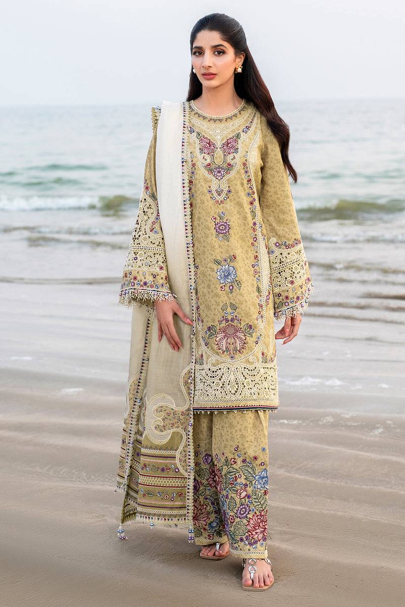 Jazmin | Shahkaar Luxury Lawn 25 | SL25-D4 by Maria Faisal - Registered Vendor of : Jazmin - type : Ladies Clothes - 100% original wedding dresses