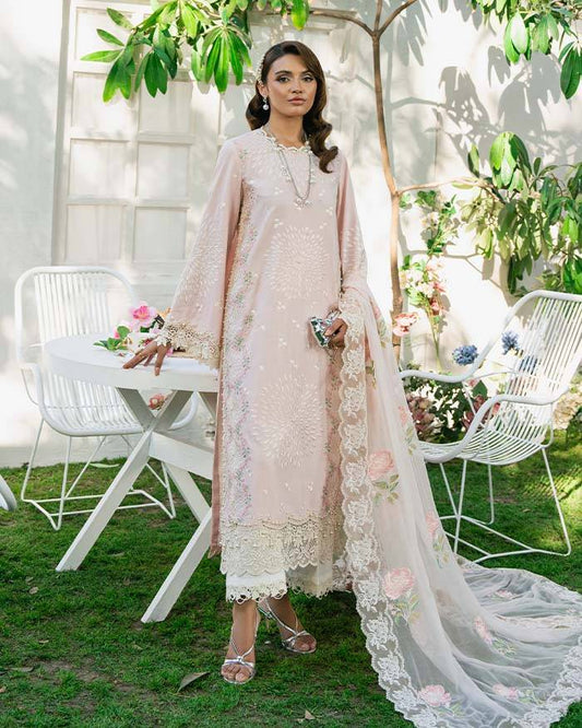 Zevk | Flora Festive Lawn | LOTUS by Maria Faisal - Registered Vendor of : Zevk - type : Ladies Clothes - 100% original wedding dresses