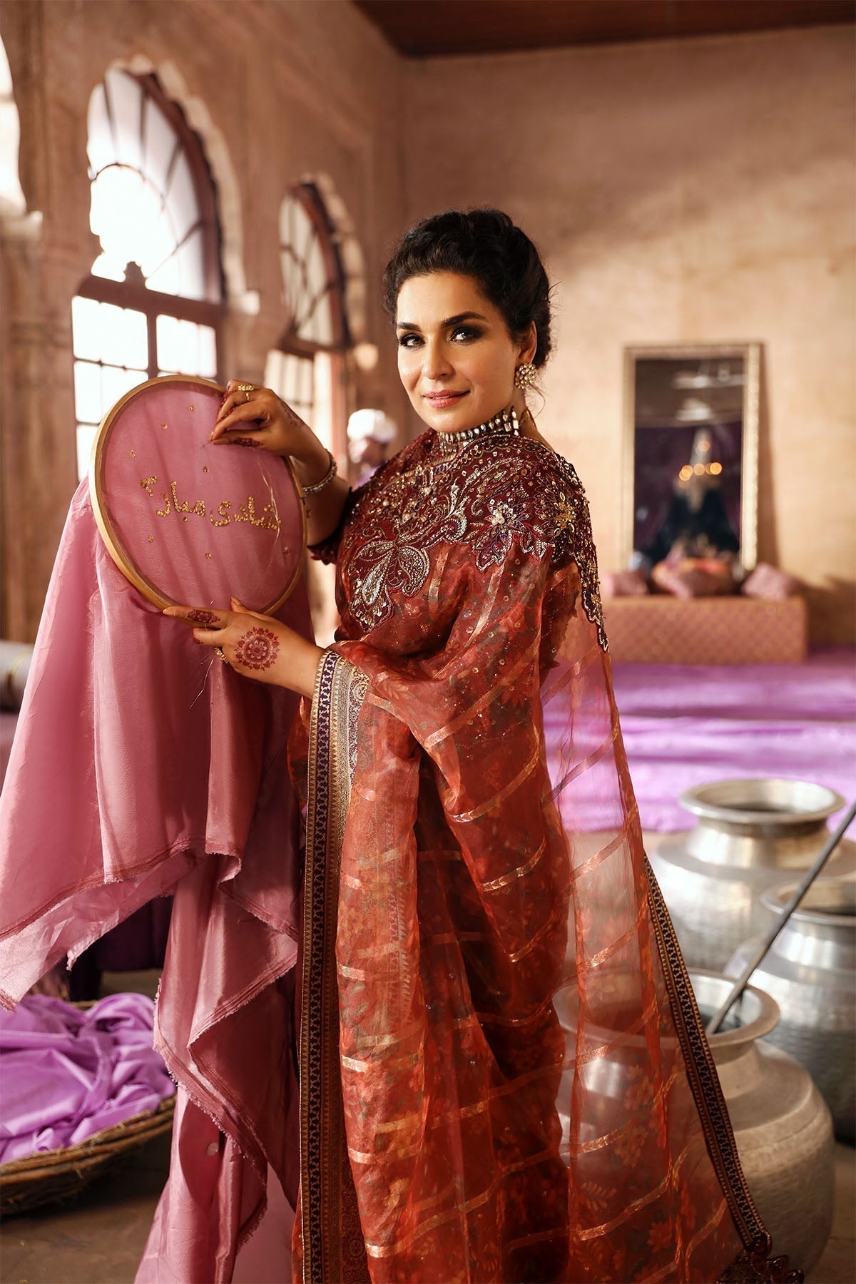 Nureh | Jhoomro Wedding Formals | NL-71 GEHNA - Wedding Dress - Maria Faisal