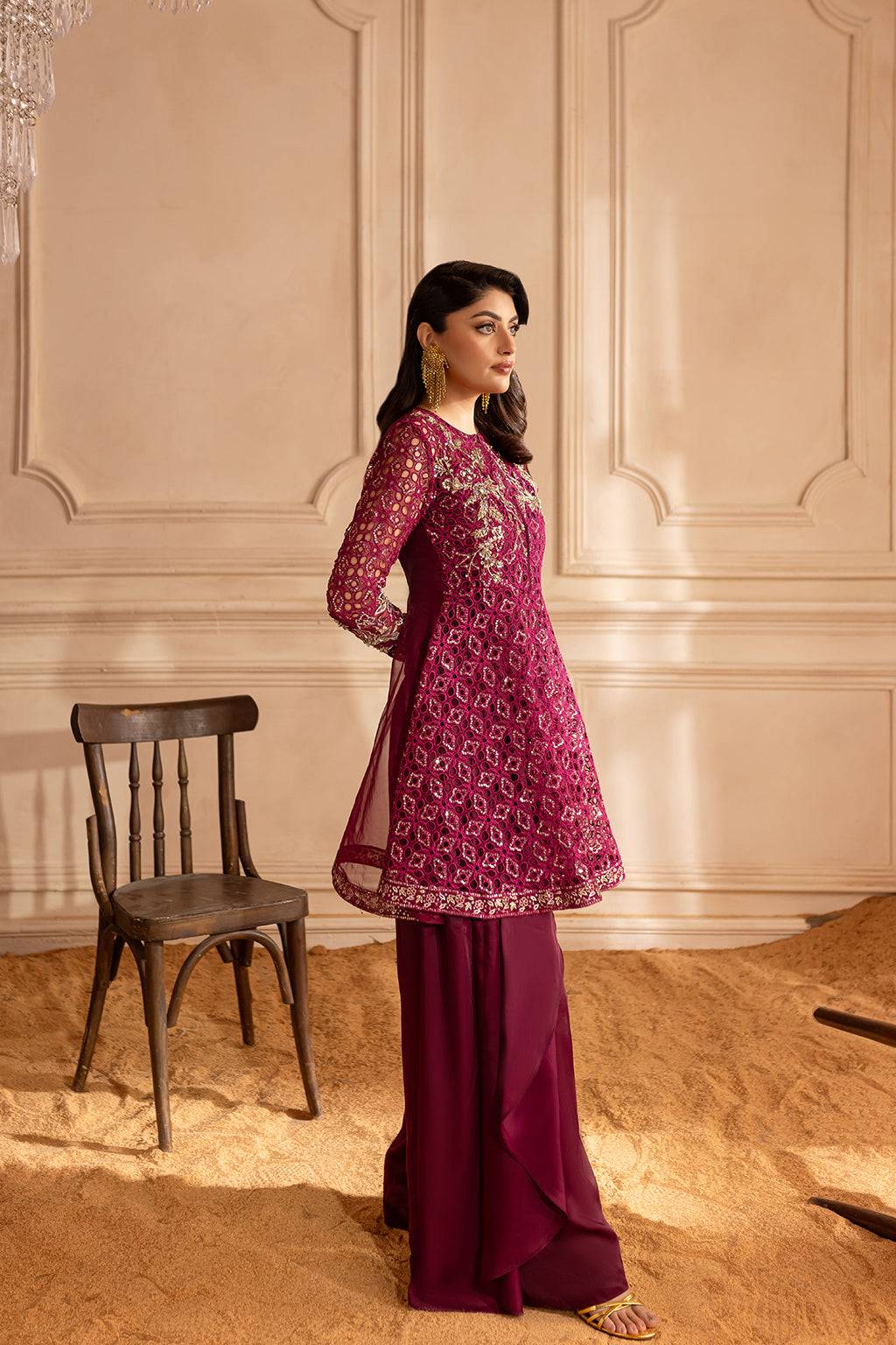 Vanya | Marlene Formals | ML-09 by Maria Faisal - Registered Vendor of : Vanya - type : Ladies Clothes - 100% original wedding dresses