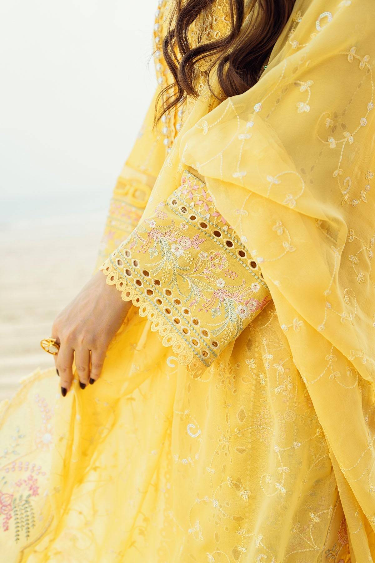 Nureh | Khuwab Luxury Lawn | NE-144 by Maria Faisal - Registered Vendor of : Nureh - type : - 100% original wedding dresses