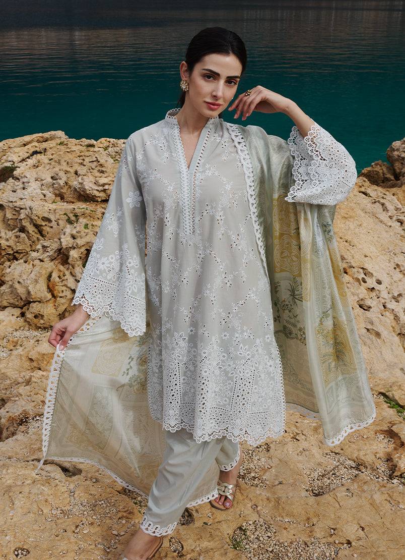 Image | Lawnkari 25 | Melek by Maria Faisal - Registered Vendor of : Image - type : Ladies Clothes - 100% original wedding dresses