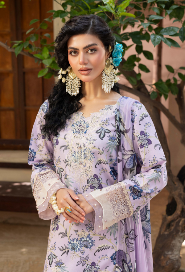 Humdum | Zaiba 25 | D06 - Ladies Clothes - Maria Faisal