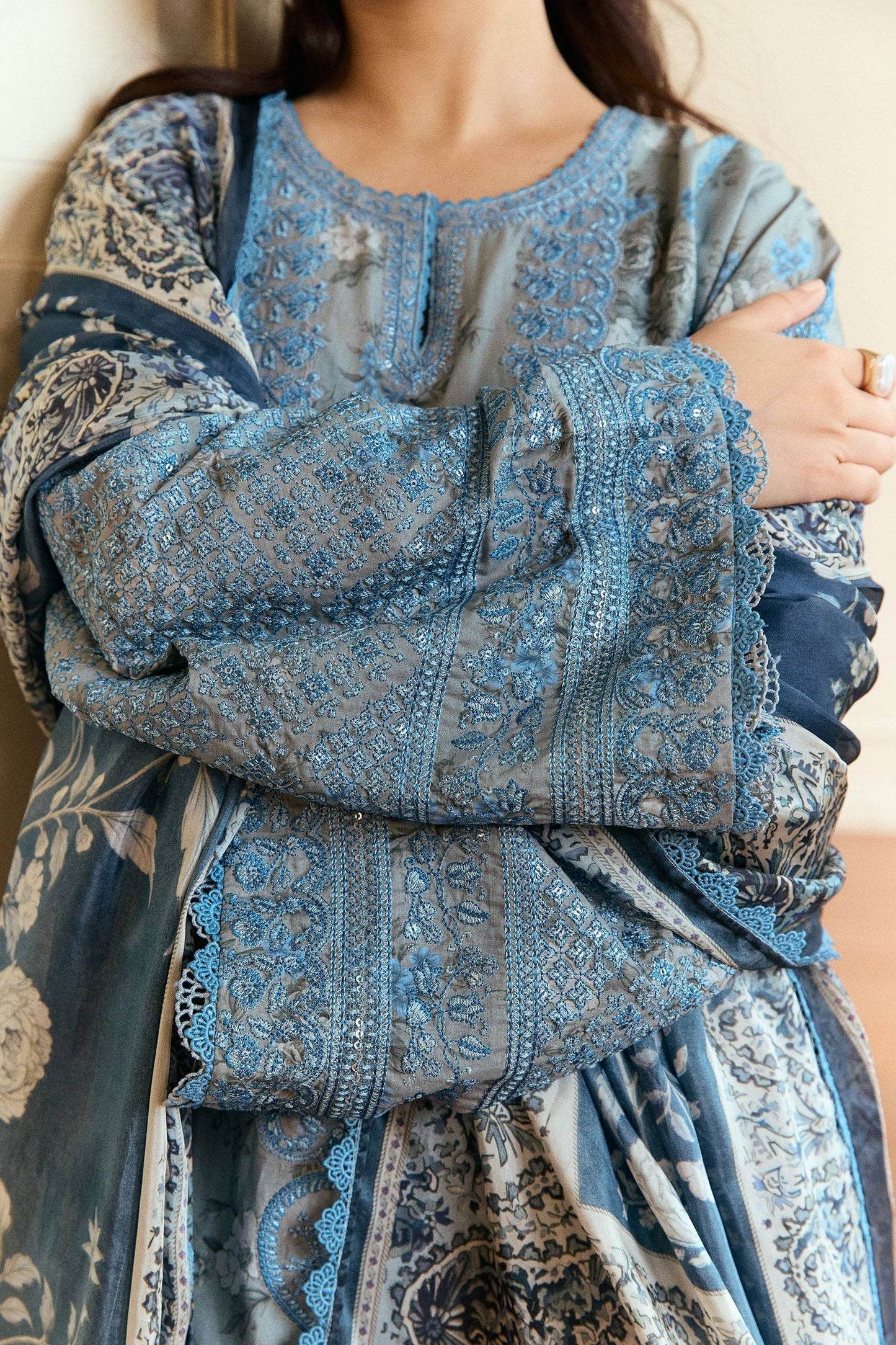 Zara Shahjahan | Coco Eid Edit | Fleuron-D6 by Maria Faisal - Registered Vendor of : Zara Shahjahan - type : Ladies Clothes - 100% original wedding dresses