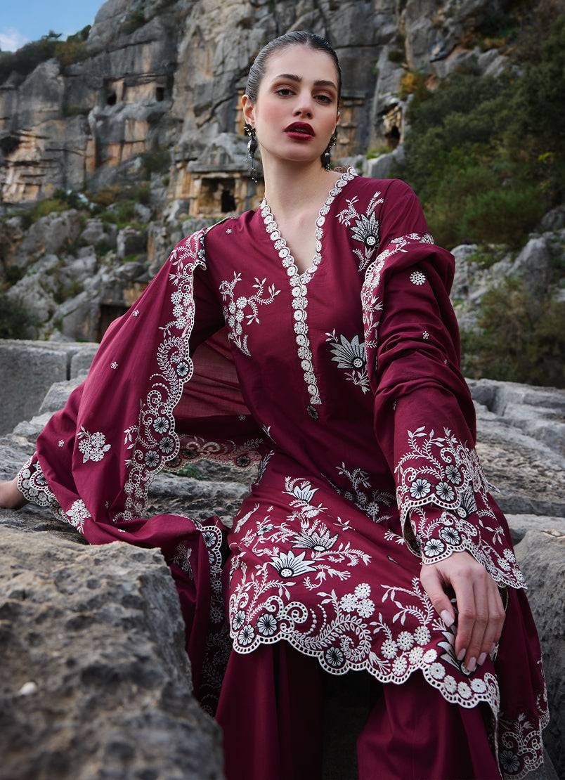 Image | Lawnkari 25 | Lilia by Maria Faisal - Registered Vendor of : Image - type : Ladies Clothes - 100% original wedding dresses