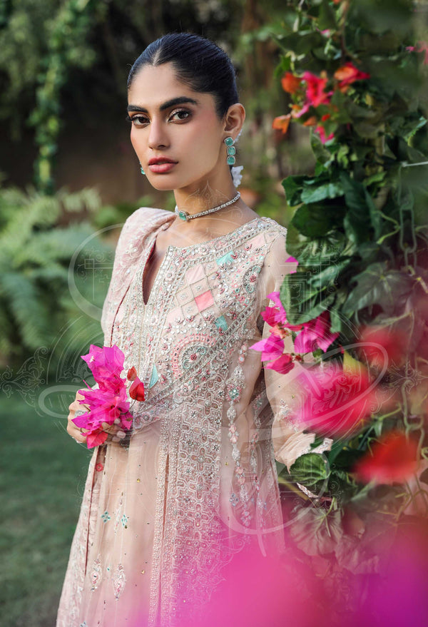 Layla Chatoor | Luxury Pret | Amani - Luxury Dress - available at Maria Faisal in UK and USA.