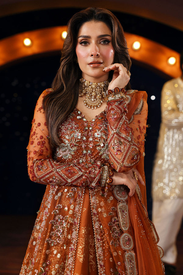 Nureh | Jhoomro Formals | NL-80 Zardozi - Ladies Clothes - Maria Faisal