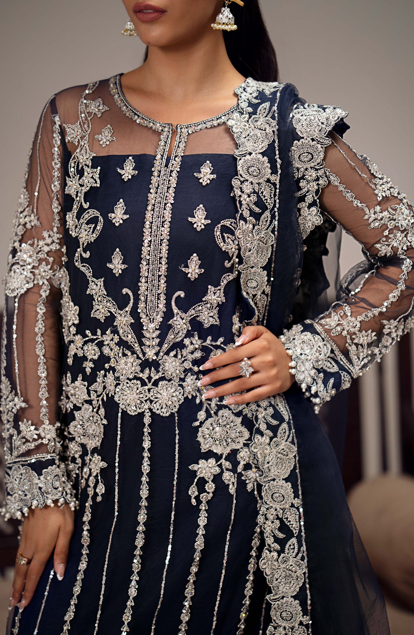 Maryum N Maria | Dastan Formals | INARA - MS40026 - Ladies Clothes - Maria Faisal