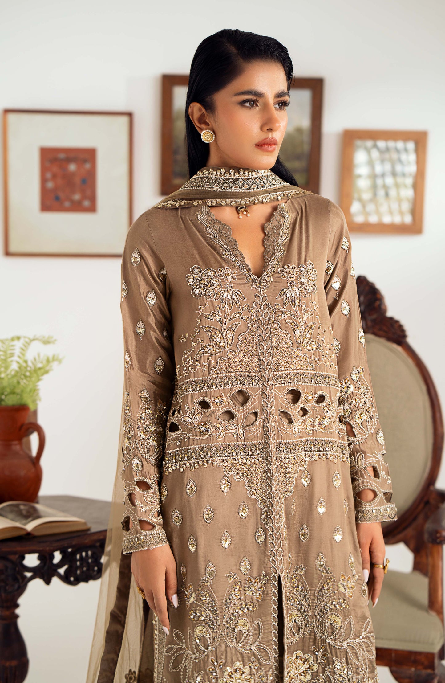 Maryum N Maria | Dastan Formals | ARELA - MS40029 - Ladies Clothes - Maria Faisal