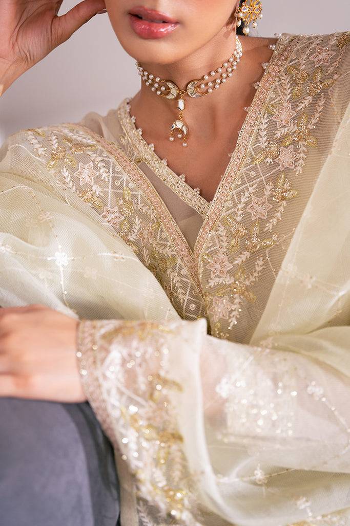 Cross Stitch | Luxe Atelier 25 | SEA MIST by Maria Faisal - Registered Vendor of : Cross Stitch - type : Ladies Clothes - 100% original wedding dresses