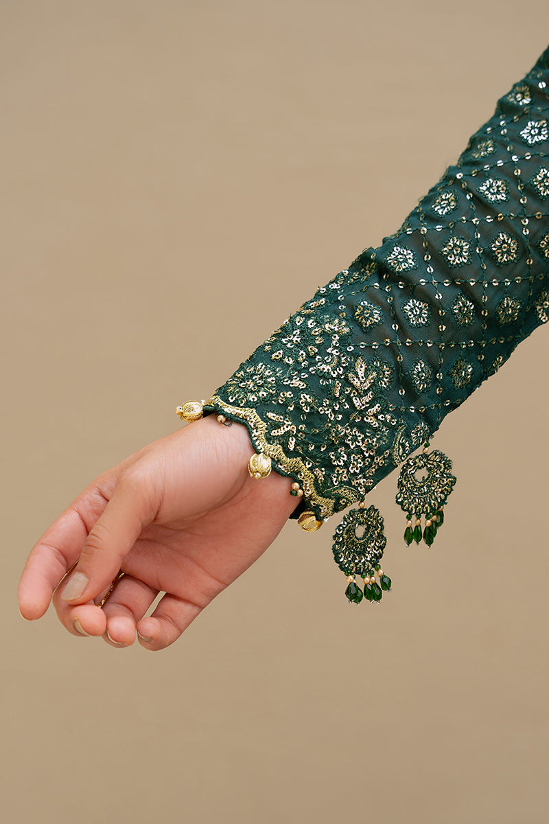 Cross Stitch | Wedding Collection 24 | GREEN SPRING - Ladies Clothes - Maria Faisal