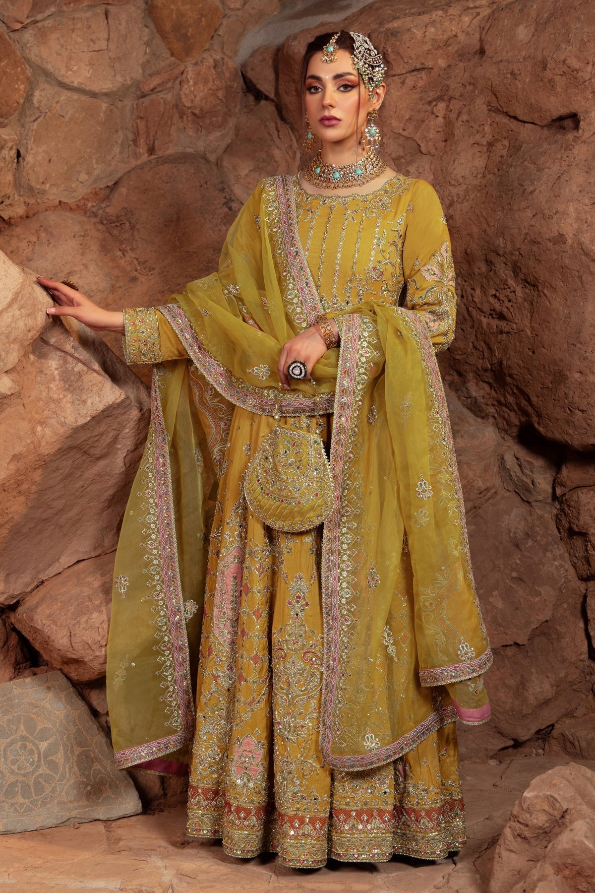 Naqshi | Samarkand Wedding Formals | Adeen - Wedding Dress - Maria Faisal