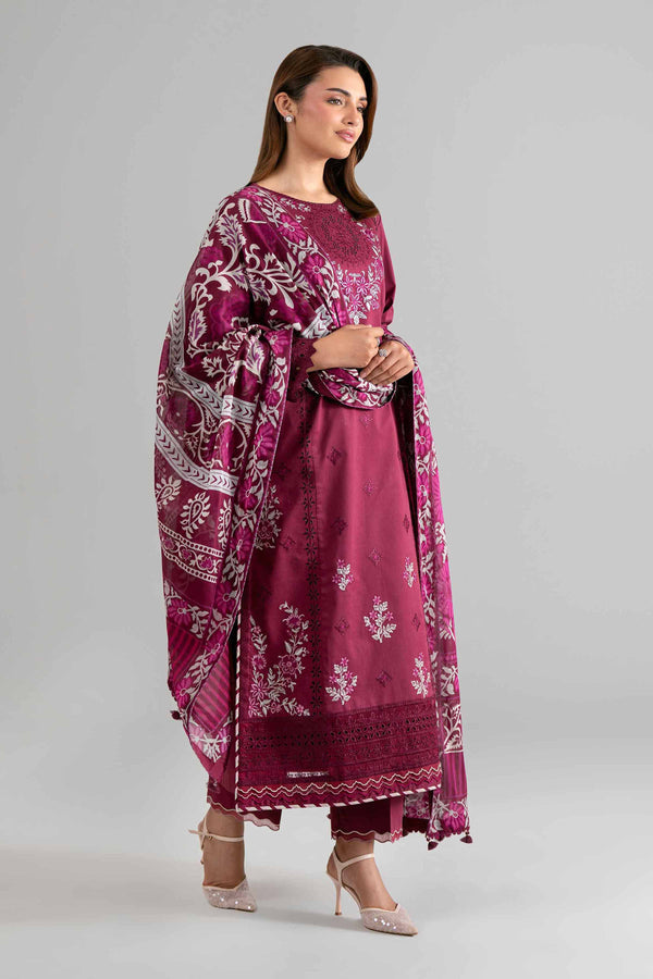 Nishat | Eid Lawn | 42601733 - Luxury Dress - available at Maria Faisal in UK and USA.