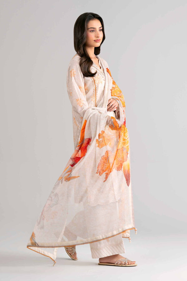 Nishat | Eid Lawn | 42601739 - Luxury Dress - available at Maria Faisal in UK and USA.