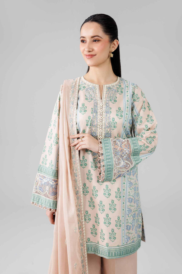 Nishat | Eid Lawn | 42601820 - Luxury Dress - available at Maria Faisal in UK and USA.