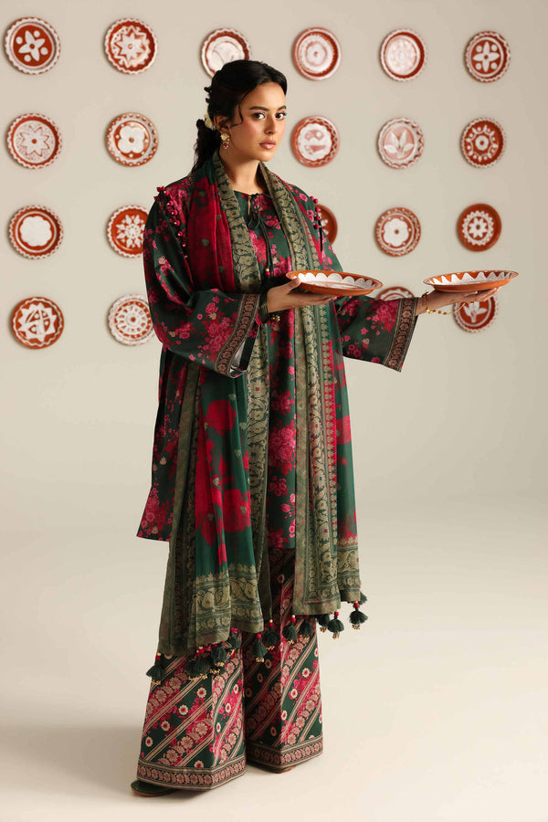 Nishat | Eid Lawn | 42601899 - Luxury Dress - available at Maria Faisal in UK and USA.
